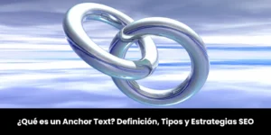 que es el anchor text