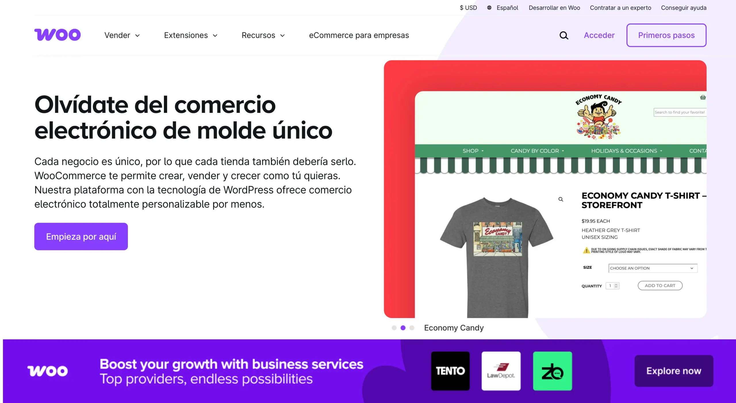 plataforme ecommerce woocommerce