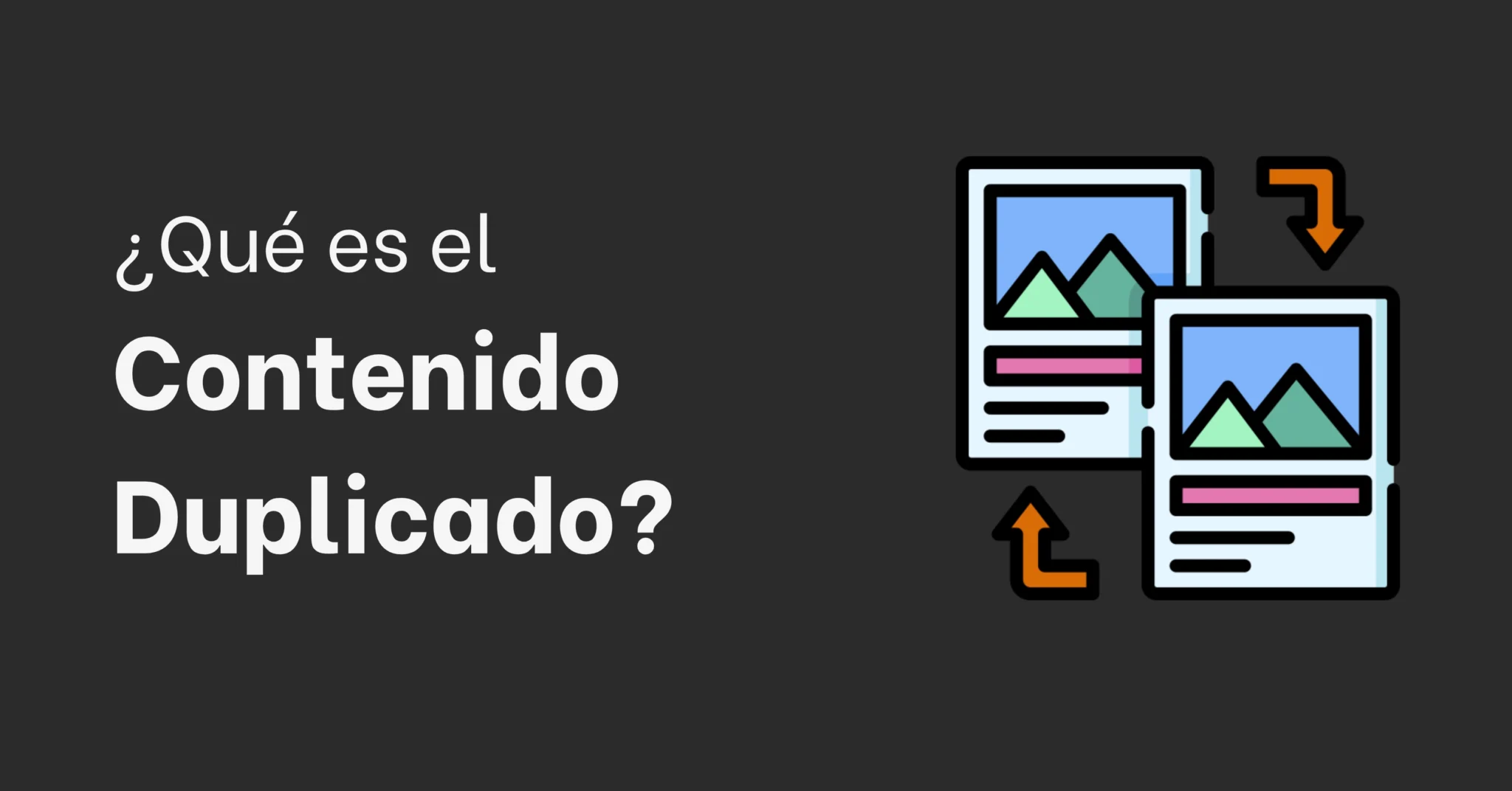 que es contenido duplicado